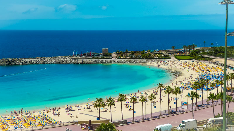 Playa de Amadores, Gran Canaria