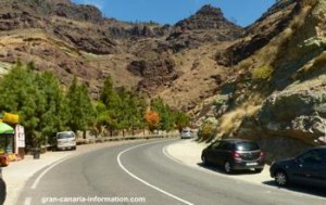 Raststation entlang der Inselrundfahrt auf Gran Canaria